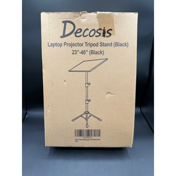 Adjustable Projector Stand Tripod wGooseneck Phone Holder 23.5 to 46.5 - Picture 9 of 10